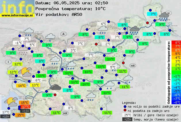 Trenutno vreme Kamnik