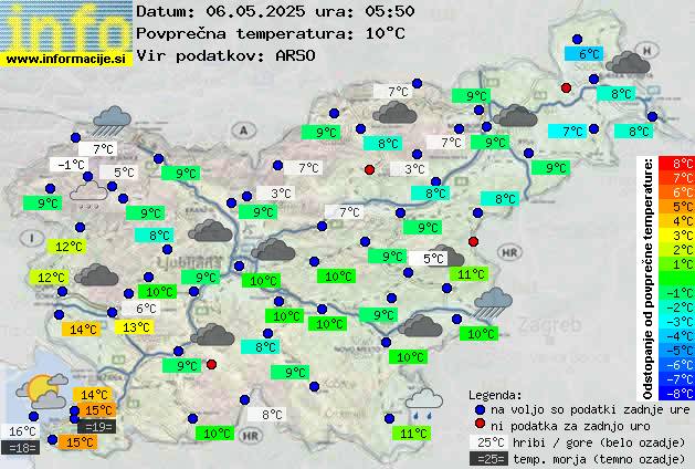 Trenutno vreme Ajdovščina