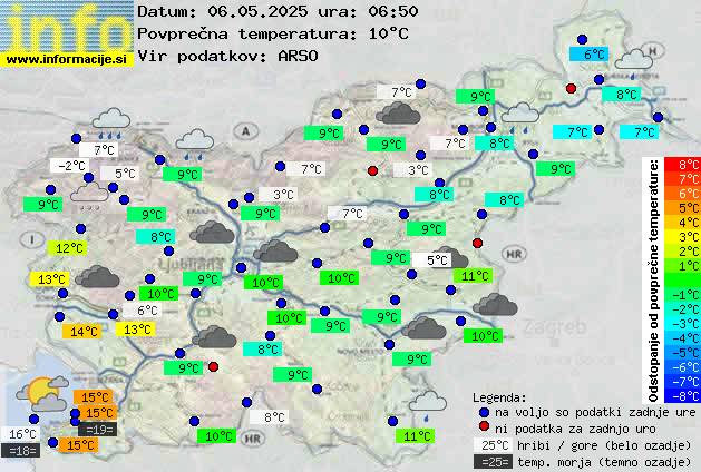 Trenutno vreme Kranj