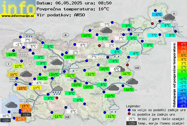 Trenutno vreme Slovenj Gradec