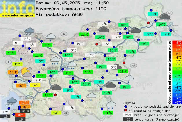 Trenutno vreme Lendava