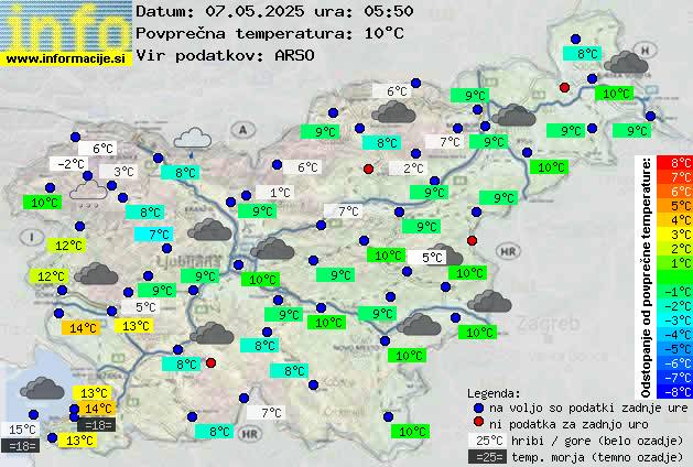 Trenutno vreme Bled