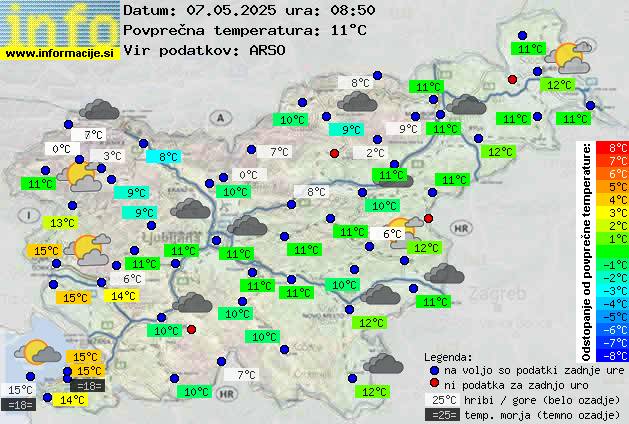 Trenutno vreme Murska Sobota