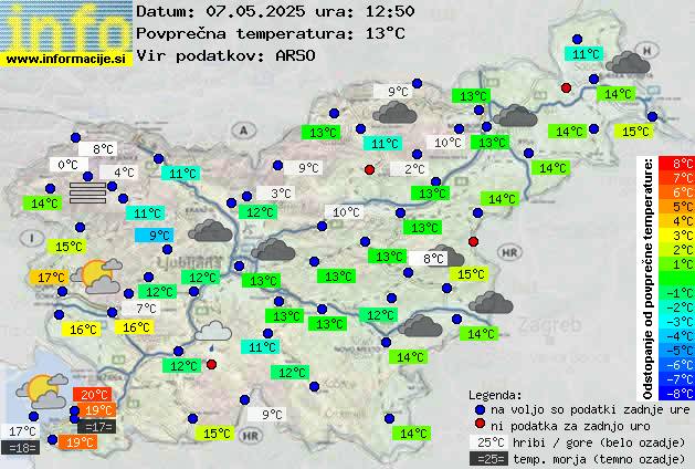 Trenutno vreme Maribor