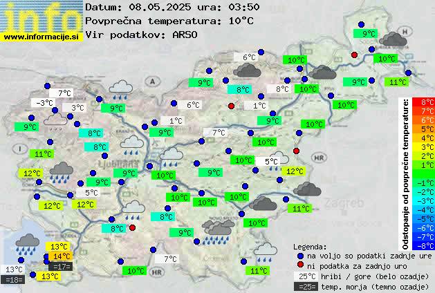 Trenutno vreme Kranj
