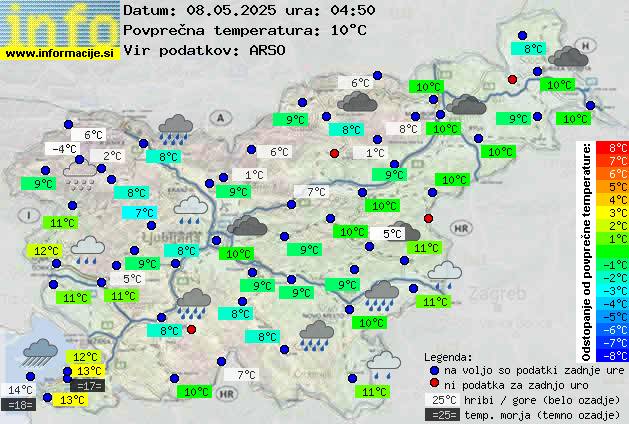Trenutno vreme Logatec