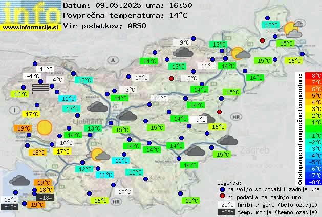 Trenutno vreme Škofja Loka