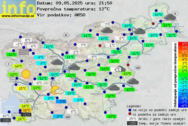 Trenutno vreme Logatec