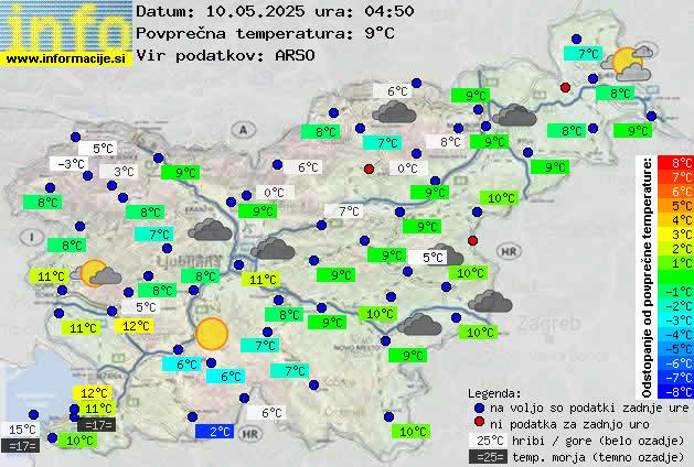 Trenutno vreme Logatec