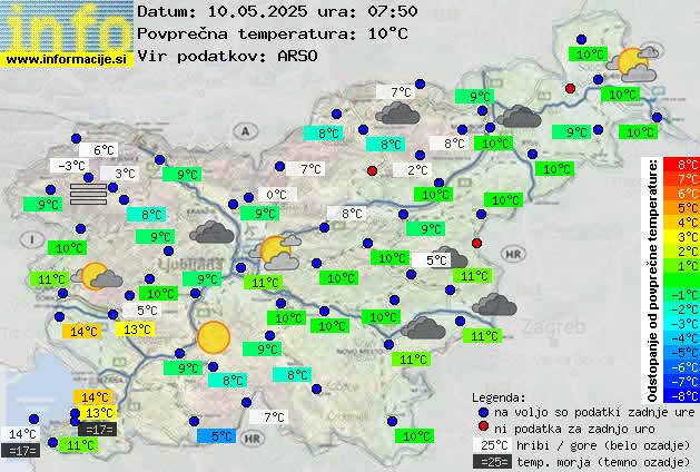Trenutno vreme Maribor