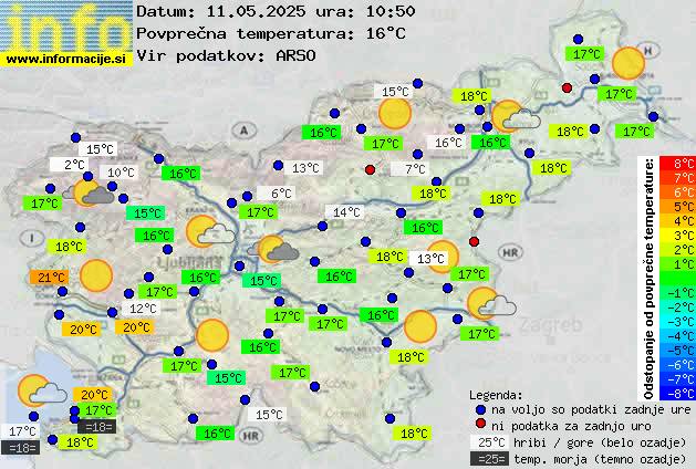Trenutno vreme Lendava