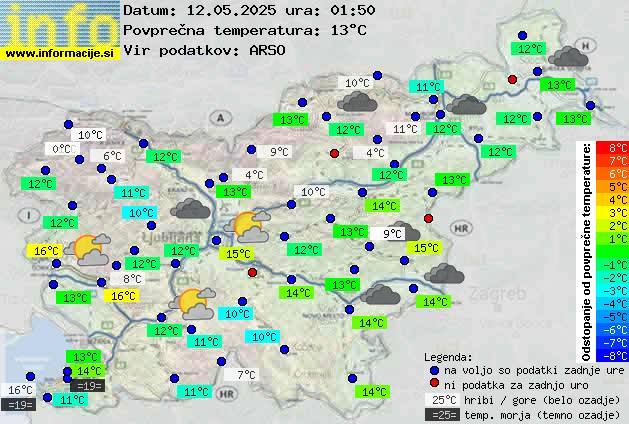 Trenutno vreme Ljutomer