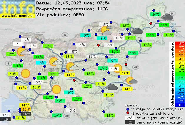 Trenutno vreme Celje