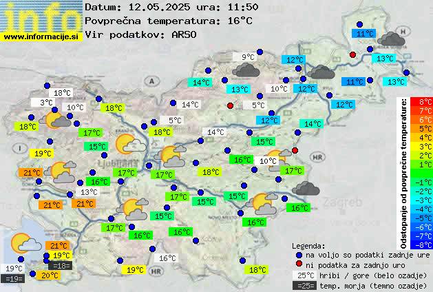 Trenutno vreme Trbovlje
