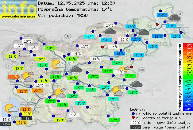 Trenutno vreme Ptuj