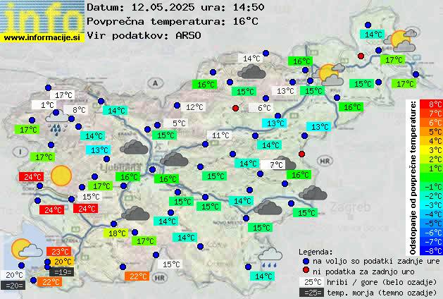 Trenutno vreme Kranj