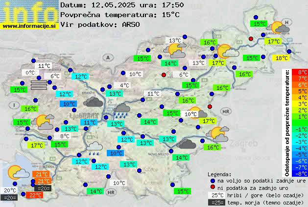 Trenutno vreme Murska Sobota