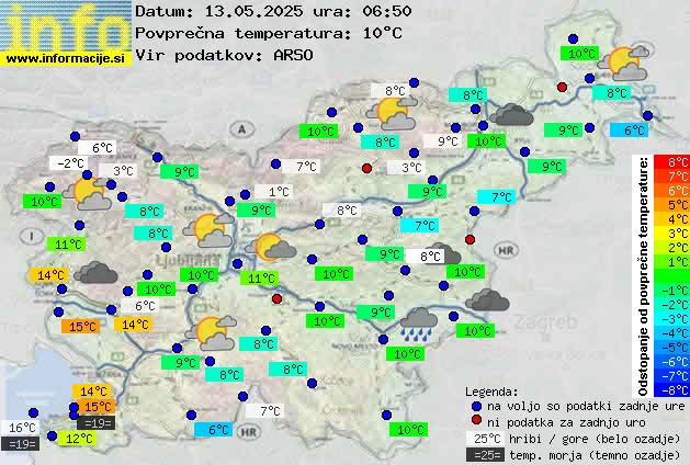 Trenutno vreme Kranjska Gora