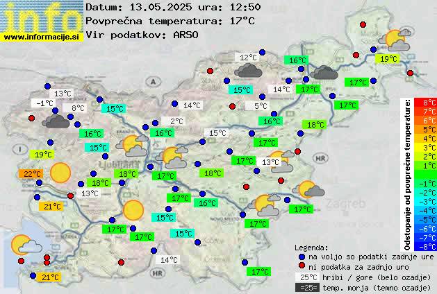 Trenutno vreme Murska Sobota
