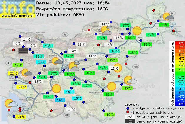 Trenutno vreme Ravne na Koroškem