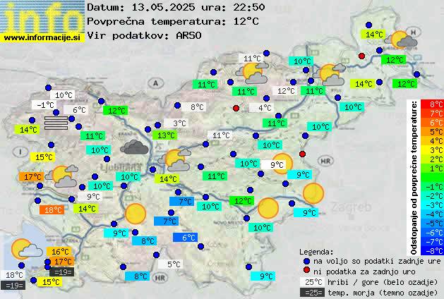Trenutno vreme Rogaška Slatina