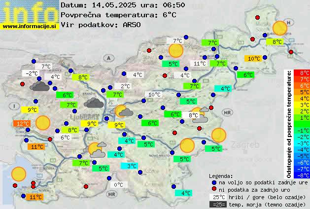 Trenutno vreme Ptuj