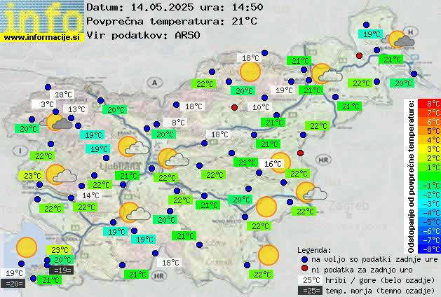 Trenutno vreme Slovenj Gradec