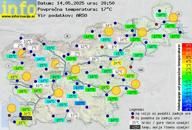 Trenutno vreme Kranj
