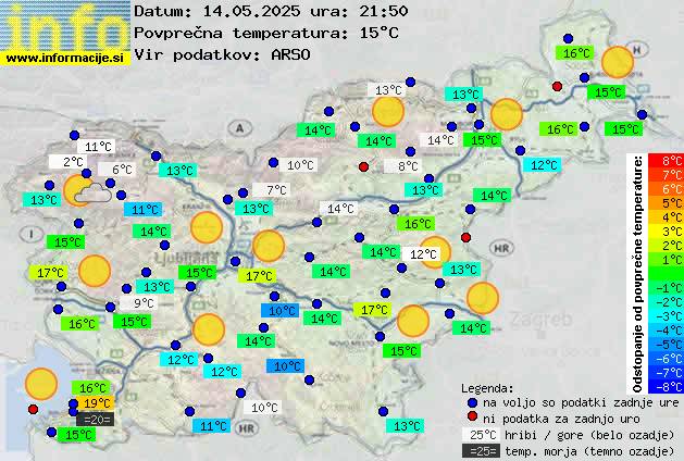 Trenutno vreme Škofja Loka