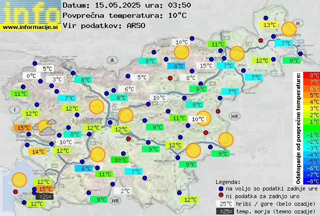 Trenutno vreme Vrhnika