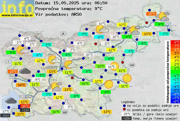 Trenutno vreme Bled