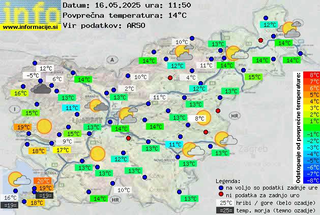 Trenutno vreme Škofja Loka