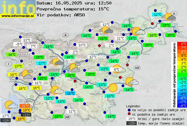 Trenutno vreme Vrhnika