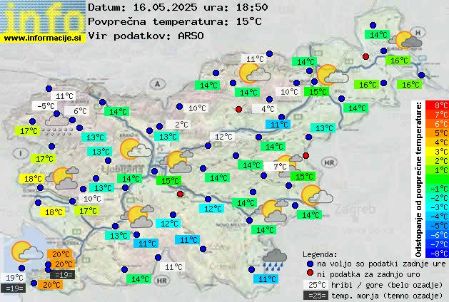 Trenutno vreme Jesenice