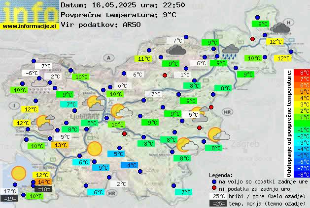 Trenutno vreme Vrhnika