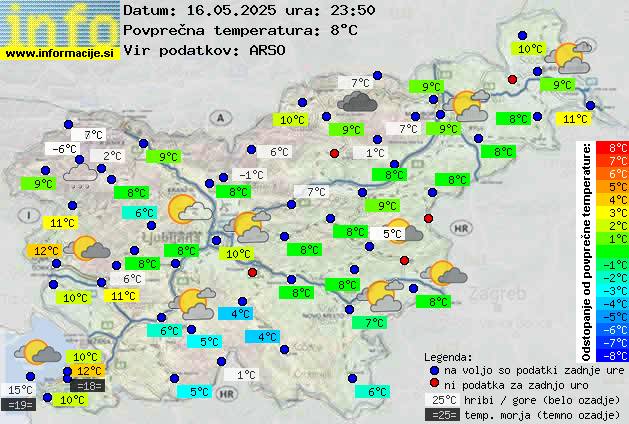 Trenutno vreme Ravne na Koroškem