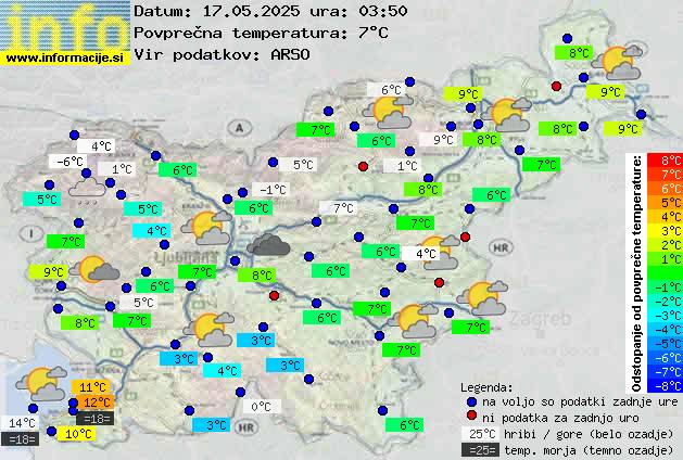 Trenutno vreme Trbovlje
