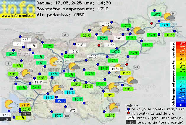 Trenutno vreme Logatec