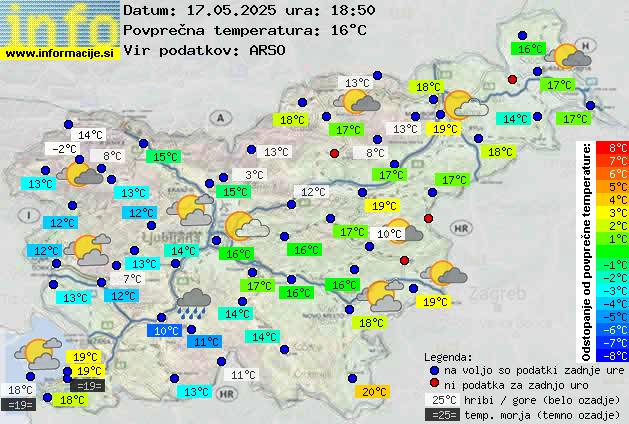 Trenutno vreme Logatec