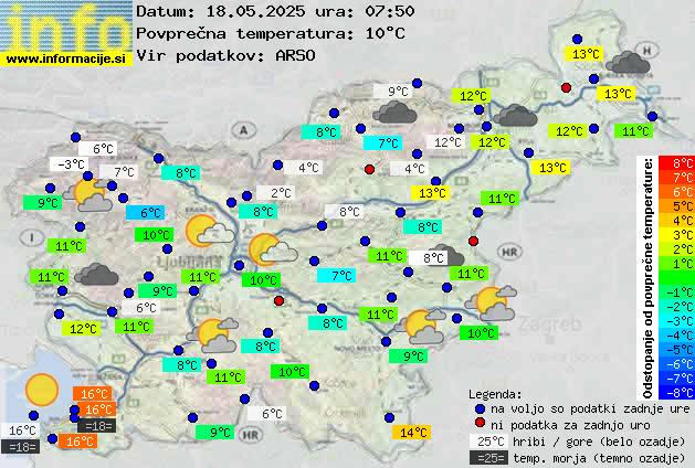 Trenutno vreme Celje