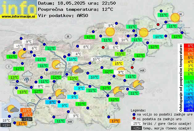 Trenutno vreme Murska Sobota