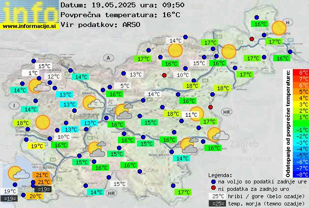 Trenutno vreme Kranjska Gora