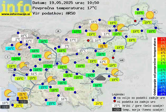 Trenutno vreme Slovenj Gradec