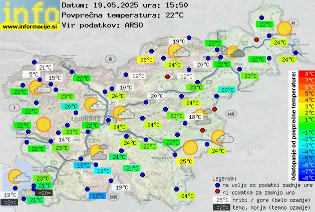 Trenutno vreme Vrhnika