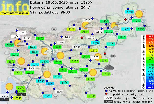 Trenutno vreme Velenje
