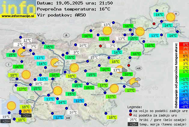 Trenutno vreme Murska Sobota