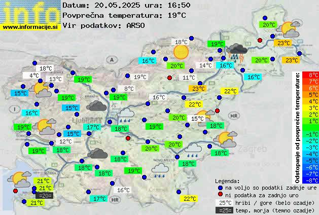 Trenutno vreme Radovljica