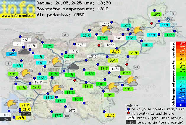 Trenutno vreme Logatec