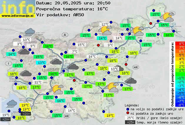Trenutno vreme Ajdovščina
