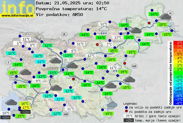 Trenutno vreme Maribor